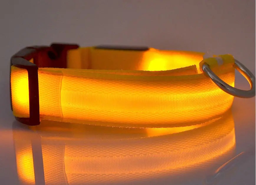 Nylon LED Pet Dog Luminous