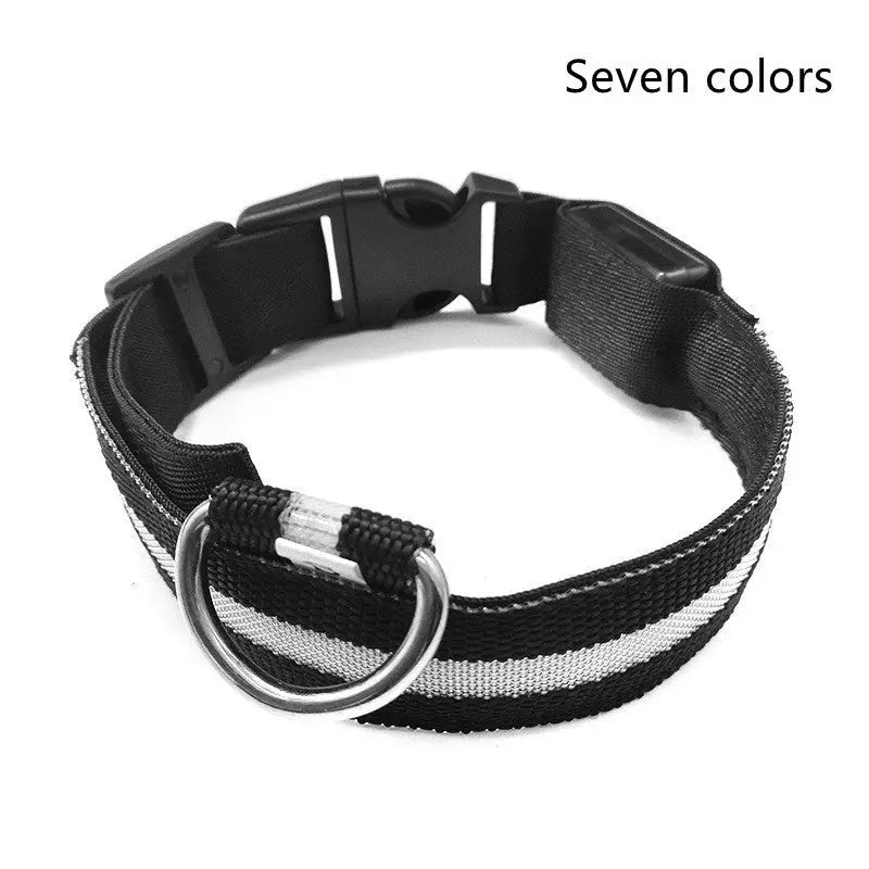 Nylon LED Pet Dog Luminous