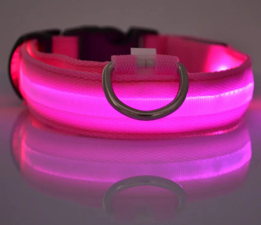 Nylon LED Pet Dog Luminous