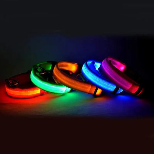 Nylon LED Pet Dog Luminous