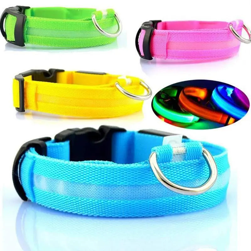 Nylon LED Pet Dog Luminous