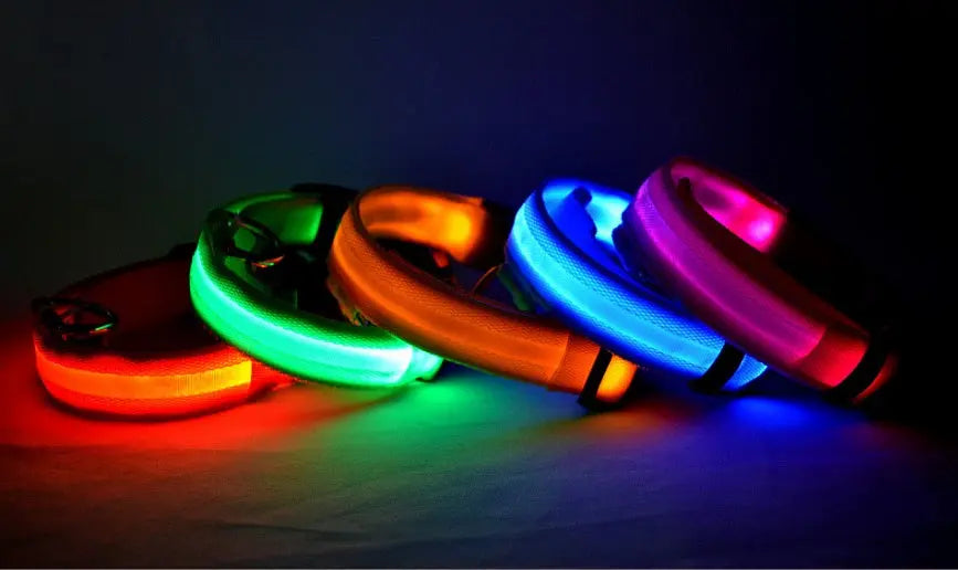 Nylon LED Pet Dog Luminous