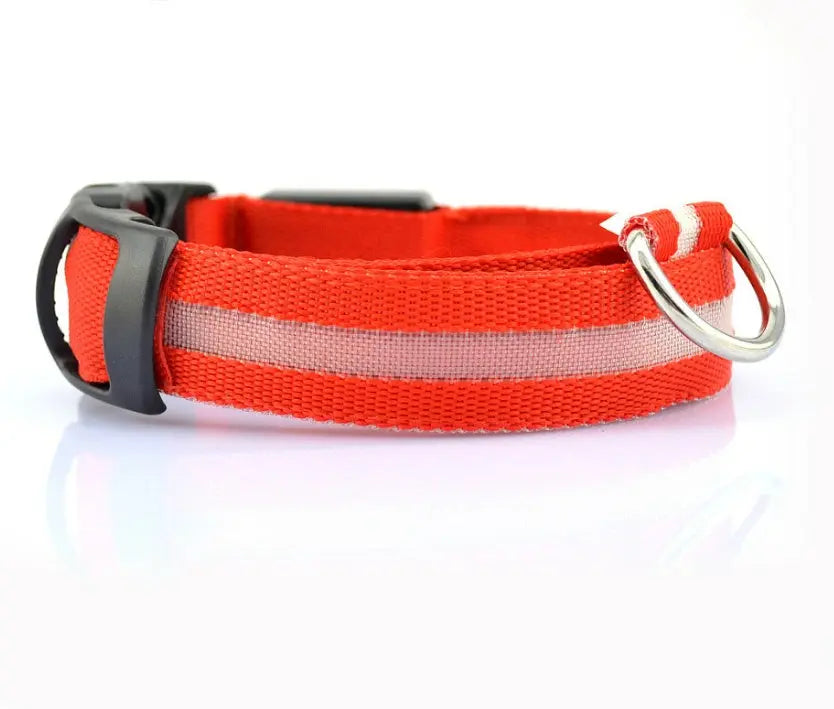 Nylon LED Pet Dog Luminous