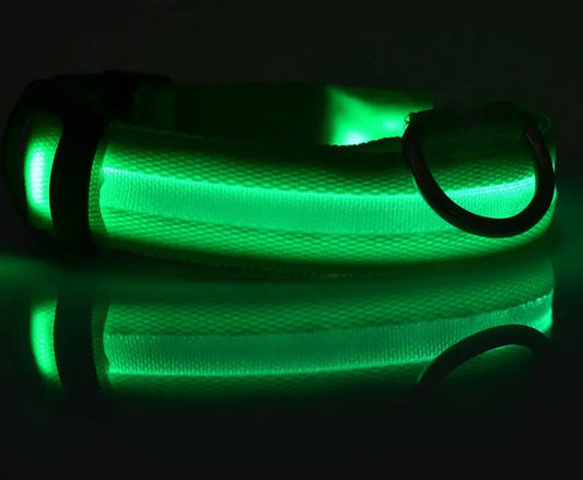 Nylon LED Pet Dog Luminous